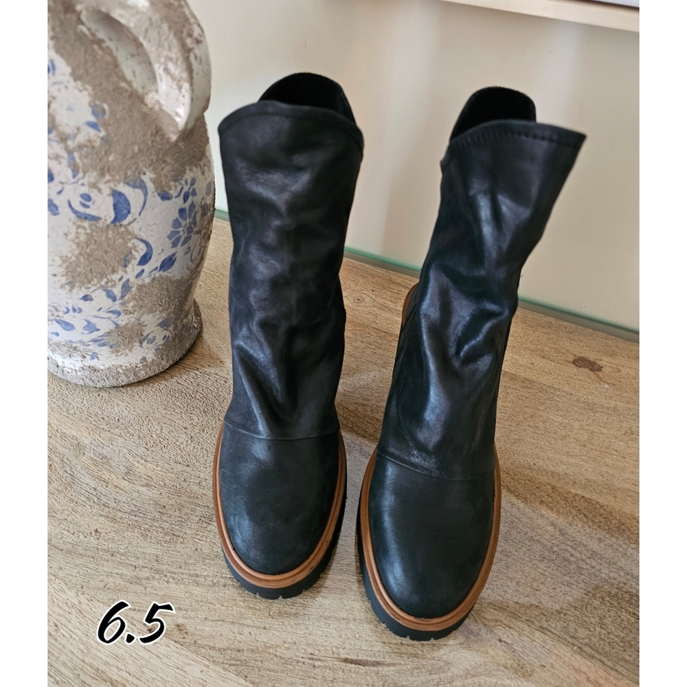Free People Jack Zip Ankle Boots Size 10 - Picture 8 of 9
